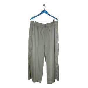 JOIE Sage Green Lightweight Wide Leg Pull On Pants Flowy Size XL